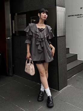 「Ada.（エイダ）のアイテム」を使った、comachiさん（レディース・163cm）の夏コーディネート