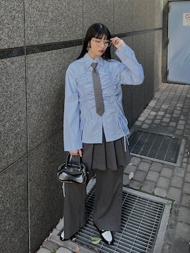 comachiさん（骨格ナチュラル・レディース・163cm）の秋コーディネート