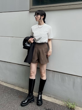 comachiさん（骨格ナチュラル・レディース・163cm）の夏コーディネート