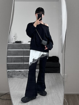 「アイテム（財布/小物）」を使った、comachiさん（レディース・163cm）の春コーディネート