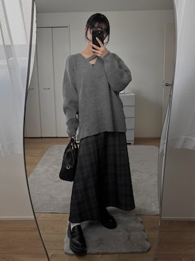 comachiさん（レディース・163cm）の冬コーディネート