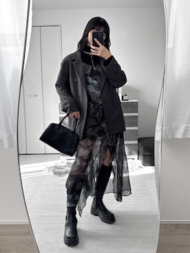 comachiさん（レディース・163cm）の冬コーディネート