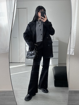 「clear（クリア）のアイテム」を使った、comachiさん（レディース・163cm）の冬コーディネート