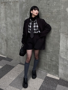 「Ada.（エイダ）のアイテム」を使った、comachiさん（レディース・163cm）の冬コーディネート