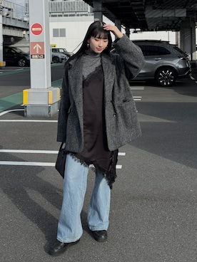 comachiさん（レディース・163cm）の冬コーディネート