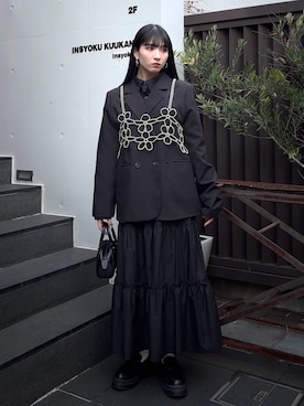 「Ada.（エイダ）のアイテム」を使った、comachiさん（レディース・163cm）の冬コーディネート