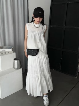 「Ada.（エイダ）のアイテム」を使った、comachiさん（レディース・163cm）の春コーディネート