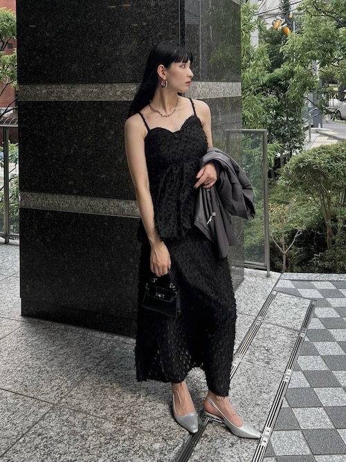 セール】フラワー ジャガード タイト ロングスカート（スカート