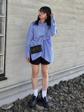 「アイテム（パンツ）」を使った、comachiさん（レディース・163cm）の春コーディネート