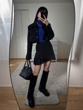 comachiさん（レディース・163cm）の冬コーディネート