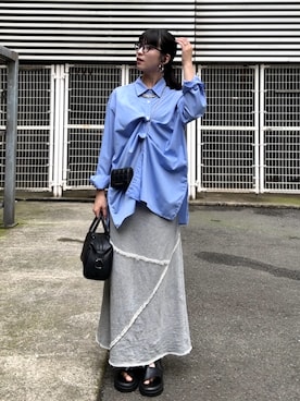 「AIC.（エーアイシー）のアイテム」を使った、comachiさん（レディース・163cm）の夏コーディネート