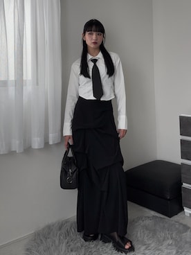 「VitaFelice（ヴィータフェリーチェ）のアイテム」を使った、comachiさん（レディース・163cm）の夏コーディネート