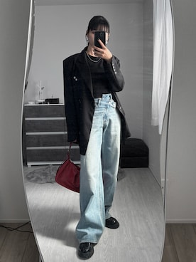 「VACANCY（ヴァカンシー）のアイテム」を使った、comachiさん（レディース・163cm）の春コーディネート