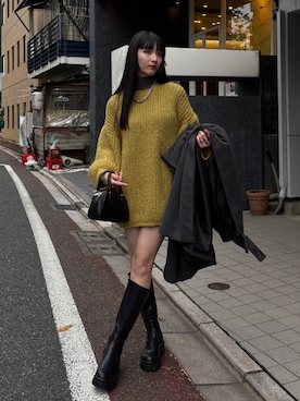 comachiさん（骨格ナチュラル・レディース・163cm・20代）の秋コーディネート