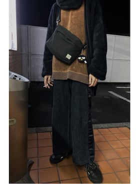 「23.65（イーシプサムチョンユクオ）のアイテム」を使った、aiueoさん（メンズ・164cm）の冬コーディネート