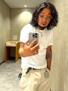 「アイテム（ファッション雑貨）」を使った、daikichiさん（メンズ・165cm）の夏コーディネート