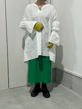 Hana*さん（レディース・153cm）の冬コーディネート