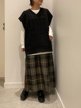 真依子さんのコーディネート