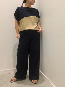 真依子さん（レディース・152cm）の夏コーディネート