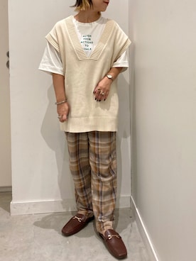 真依子さんのコーディネート