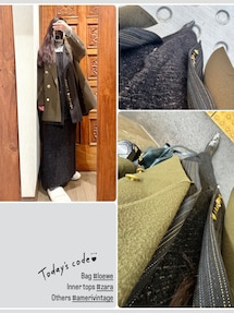 アメリヴィンテージ　GLITTER TWEED VEST Ameri（アメリ）の「GLITTER TWEED VEST（ベスト）」 - WEAR
