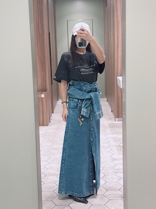 【aika様】　ZARA デニムワンピース M タグ付き新品未使用◎ZARA デニム ワンピース Sサイズ Aライン
