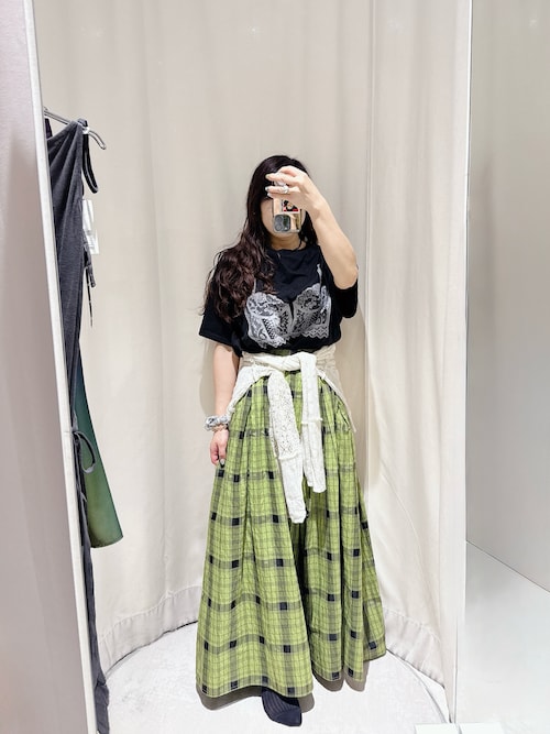 ワンピース MEDI MANY WAY DEAR CHECK SET UP DRESS MEDI MANY WAY DEAR CHECK SET UP DRESS / Ameri Vintage - 熊本