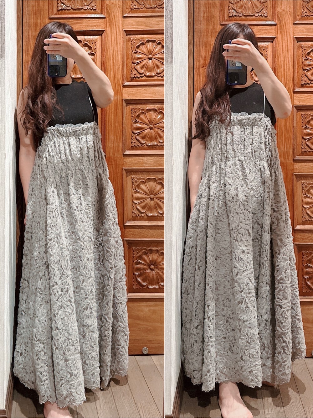 MEDI ADJUST SHELLY GATHER DRESS（MEDI ADJUST SHELLY GATHER