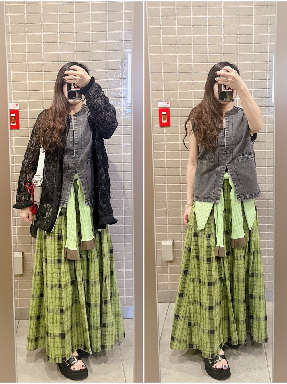 MEDI TAPE EMBROIDERY MESH JACKET