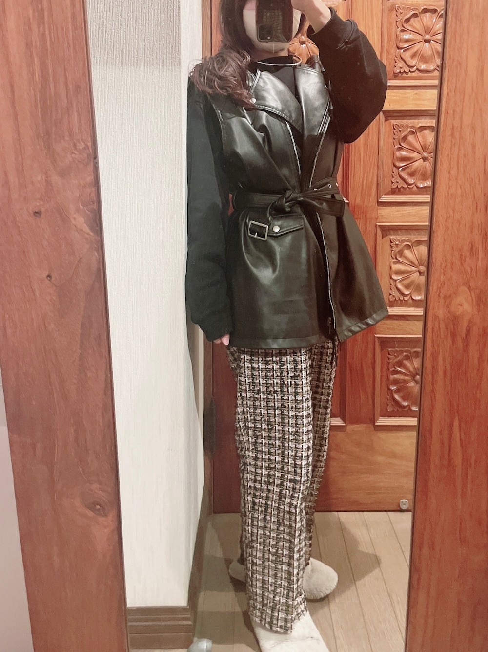 zara リアルレザー　ベスト　本革　カウレザー シボ革　シュリンクレザー ZARA（ベスト/ジレ）のフリマアイテム一覧