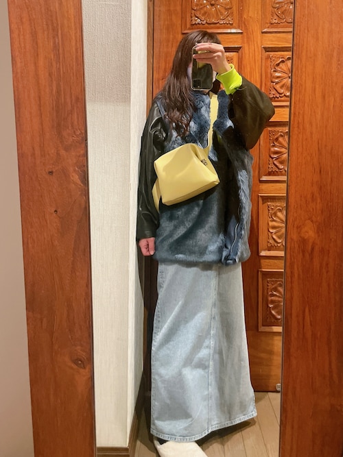 Ameri（アメリ）の「FUNNY YARN KNIT JACKET（その他アウター