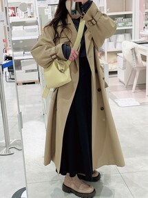 Ameri（アメリ）の「SUPERIOR FLARE TRENCH COAT（トレンチコート