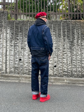 「アイテム（ジャケット/アウター）」を使った、MACROMANCEさん（メンズ・170cm・50代）の秋コーディネート