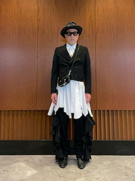 「A.D.S.R.（エーディーエスアール）のアイテム」を使った、MACROMANCEさん（メンズ・170cm）の夏コーディネート