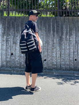 「アイテム（パンツ）」を使った、MACROMANCEさん（メンズ・170cm・50代）の夏コーディネート