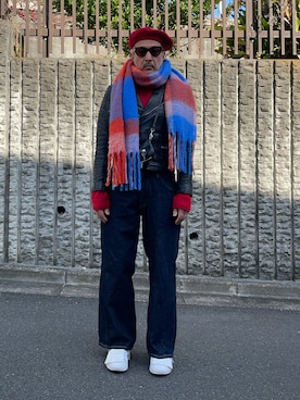 「アイテム（トップス）」を使った、MACROMANCEさん（メンズ・170cm・60代）の冬コーディネート