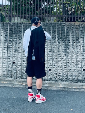 「アイテム（シャツ/ブラウス）」を使った、MACROMANCEさん（メンズ・170cm・50代）の秋コーディネート