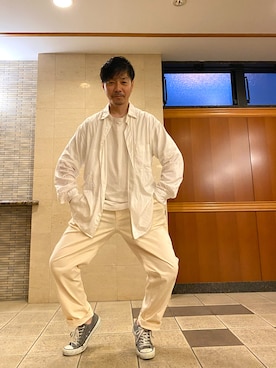 「ELEMENT（エレメント）のアイテム（パンツ）」を使った、s.namitaさん（メンズ・172cm）の夏コーディネート