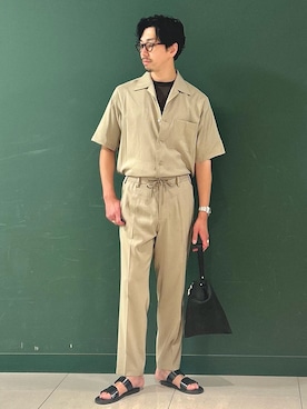 ONDAさん（メンズ・183cm）の夏コーディネート