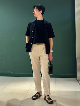 ONDAさん（メンズ・183cm）の夏コーディネート