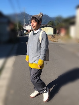 「osharewalker（オシャレウォーカー）のアイテム」を使った、hide104さん（メンズ・162cm）の秋コーディネート