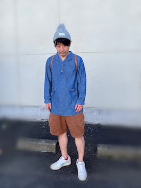 「antiqua（アンティカ）のアイテム」を使った、hide104さん（メンズ・162cm・40代）の秋コーディネート
