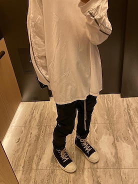 「RICK OWENS DRKSHDW」｜Koさん（メンズ・168cm）の秋コーディネート
