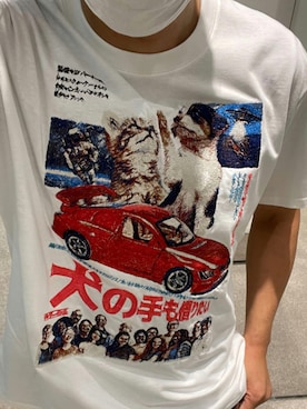 「doublet（ダブレット）のアイテム（Tシャツ/カットソー）」を使った、じょうsanさん（メンズ・175cm）の秋コーディネート