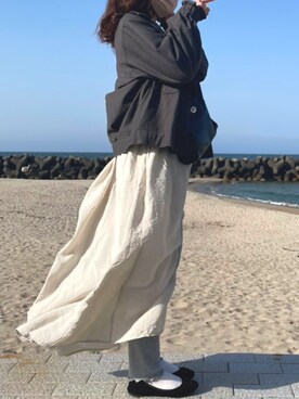 まゆさん（レディース・152cm）の秋コーディネート