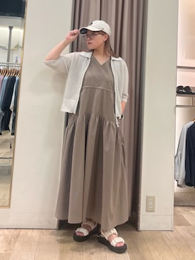 「Green　Parks（グリーンパークス）のアイテム」を使った、Himeno *さん（骨格ストレート・レディース・157cm）の夏コーディネート