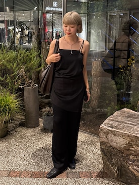 「VION（ヴィオン）のアイテム」を使った、UKIさん（レディース・155cm）の夏コーディネート