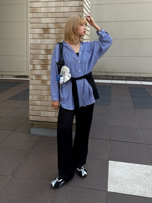 「PUMA（プーマ）のPUMA プーマ ユニセックス H-Street OG / Hストリート OG スニーカー（スニーカー）」を使った、UKIさん（レディース・155cm）の春コーディネート