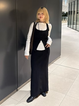 「feepur（フェピュール）のアイテム」を使った、UKIさん（レディース・155cm）の夏コーディネート