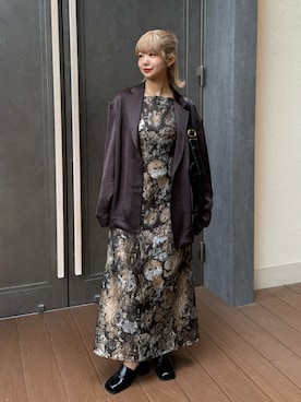 UKIさん（レディース・155cm）の春コーディネート